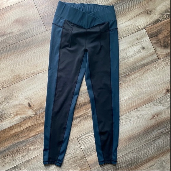 Free People Movement Rebel Leggings - Black/New Navy - Picture 5 of 7